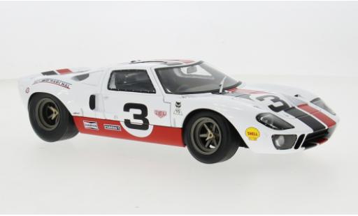 Miniature Ford GT40 1/18 Solido MK.1 Eric blanche 1:18 Ford GT40 1/18 Solido MK.1 Eric blanche 1:18 miniature