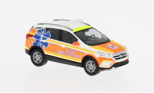 Miniature Ford Kuga 2017 Internationaler Ambulanz Service D&Atilde;&frac14;sseldorf 1/87 Busch