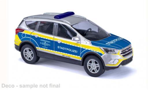 Ford Kuga 1/87 Busch 2017 Stadtpolizei Wiesbaden 1:87 miniature