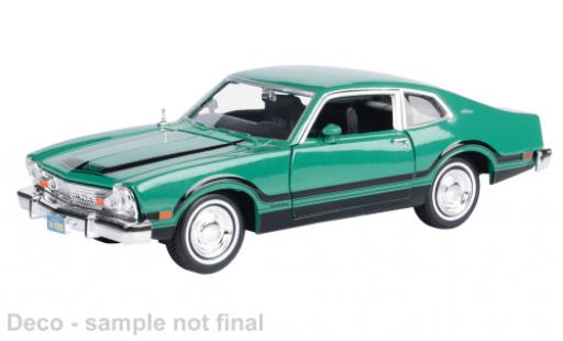Ford Maverick 1/24 Motormax Grabber verte 1974 1:24 miniature