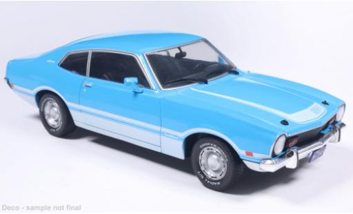 Ford Maverick 1/24 WhiteBox bleue/blanche 1974 1:24 miniature