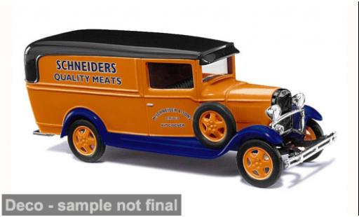 Ford Model A 1/87 Busch A 1931 Schneiders Quality Meats 1:87 miniature