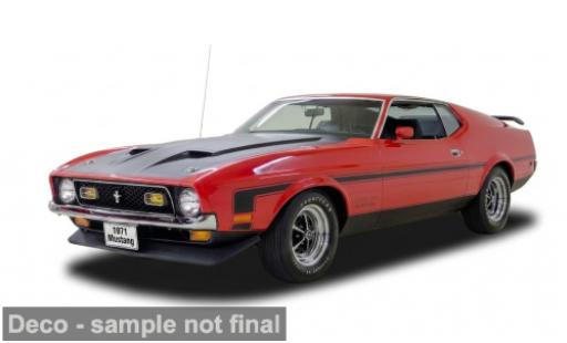 Ford Mustang 1/18 Sun Star Boss 351 rouge 1971 1:18 miniature