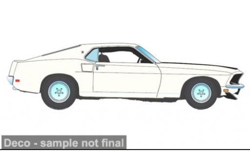 Ford Mustang 1/18 ACME Boss 429 blanche 1969 1:18 miniature