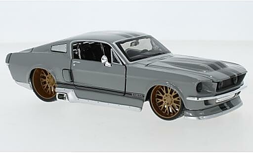 Ford Mustang 1/24 Maisto GT Tuning grise/noire 1967 1:24 miniature