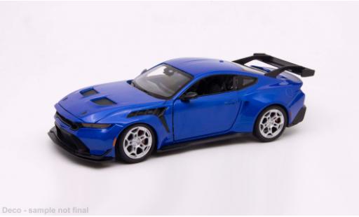 Ford Mustang 1/24 Welly GTD bleue 1:24