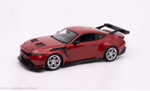 Ford Mustang 1/24 Welly GTD rouge 1:24 miniature