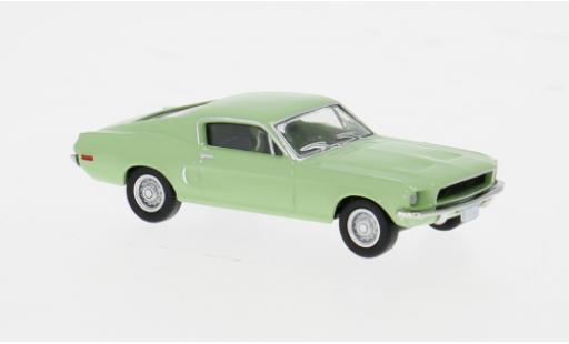 Miniature Ford Mustang verte 1968 1/87 Brekina
