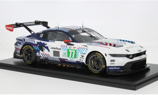 Ford Mustang 1/18 Spark LMGT3 24h Le Mans 2025 #77 B.Sousa/B.Tuck 1:18 miniature