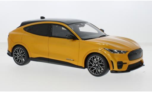 Miniature Ford Mustang 1/18 Ottomobile Mach E jaune 1:18 Ford Mustang 1/18 Ottomobile Mach E jaune 1:18 miniature