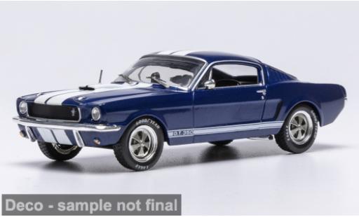 Shelby GT 350 1/43 IXO Ford Mustang bleue/blanche 1965 1:43
