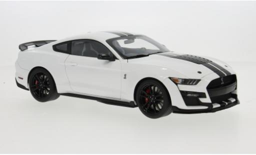 Shelby GT 500 1/18 AUTOart Ford Mustang blanche 1:18 miniature