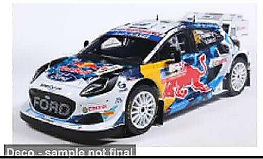 Ford Puma 1/18 Solido Rally 1 Hyprid Rally Japan 2024 #16 A.Fourmaux/A.Coria 1:18 miniature