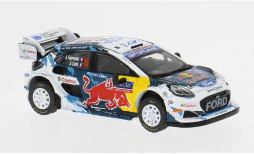 Ford Puma 1/64 Mini GT Rally1 Rally Finland 2024 M-Sport World Rally Team #16 1:64 miniature