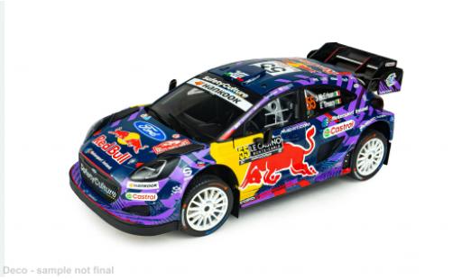 Ford Puma 1/18 Solido Rally1 Rally Monte Carlo 2025 #55 J.McErLean/E.Treacy 1:18 miniature