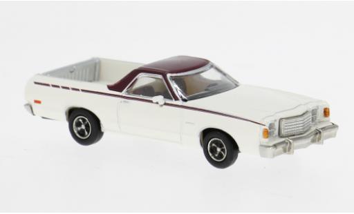 Ford Ranchero 1/87 Brekina blanche/rouge 1977 1:87 miniature