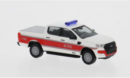 Ford Ranger 1/87 Busch 2016 Feuerwehr Würzburg 1:87 miniature