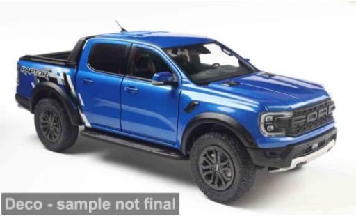 Ford Ranger 1/18 Solido Raptor bleue 2024 1:18 miniature