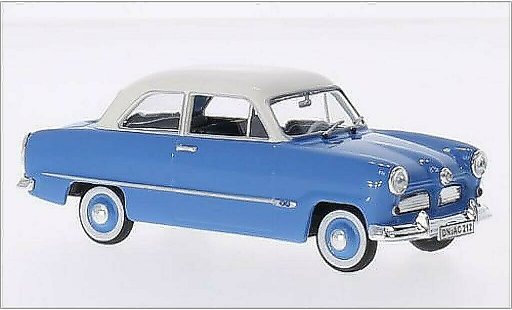 Ford Taunus 12M 1/43 Norev bleu/blanche 1954 miniature