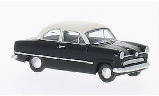 Ford Taunus 12M 1/87 Herpa noire/blanche miniature