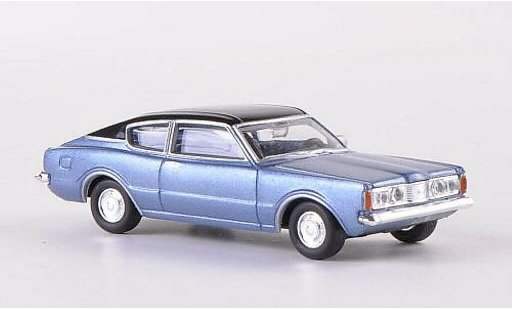 Ford Taunus Berline 1/87 Herpa 1600 bleu Coupe miniature