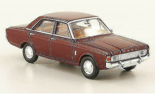 Ford Taunus 17M P7 1/87 Brekina (P7b) rouge 1969 miniature