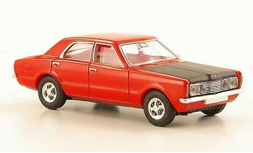 Ford Taunus TC1 1/87 Brekina GT Sport rouge/noire miniature