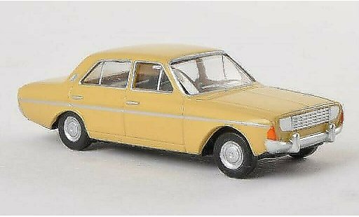 Ford Taunus 17M P5 1/87 Herpa beige miniature