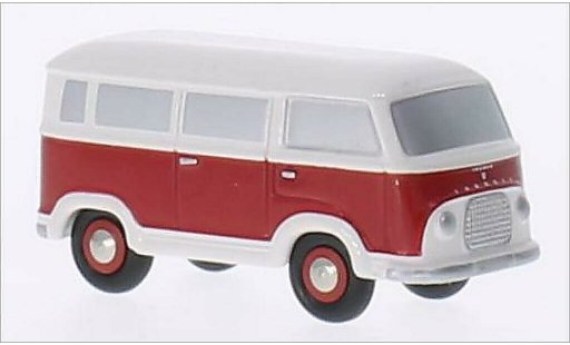 Ford Taunus FK 1000 1/90 Schuco Transit rouge/blanche miniature