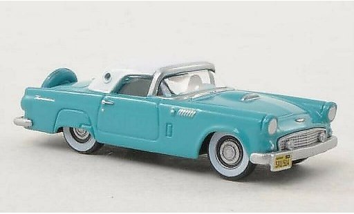 Ford Thunderbird Two-Seater 1/87 Oxford bleu/blanche 1956 miniature