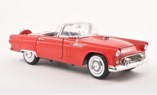 Ford Thunderbird Two-Seater 1/18 Motormax Cabriolet rouge 1956 miniature