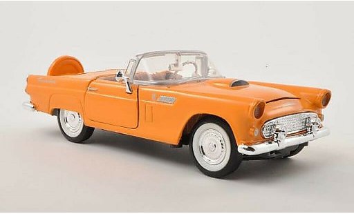 Ford Thunderbird Two-Seater 1/24 Motormax jaune 1956 miniature