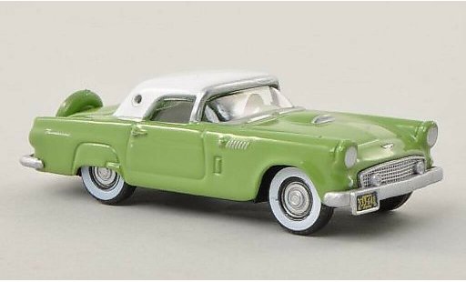 Ford Thunderbird Two-Seater 1/87 Oxford verte/blanche 1956 miniature
