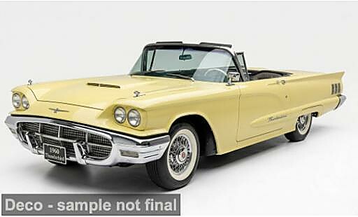 Modellautos Ford Thunderbird 1/18 Sun Star gelb 1960 1:18