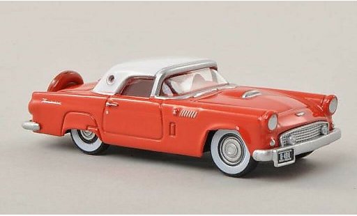 Ford Thunderbird Two-Seater 1/87 Oxford rouge/blanche 1956 miniature