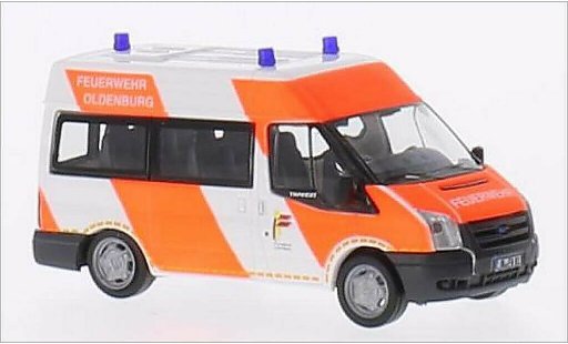Ford Transit Bus 1/87 Rietze 06 Pompiers Oldenburg miniature