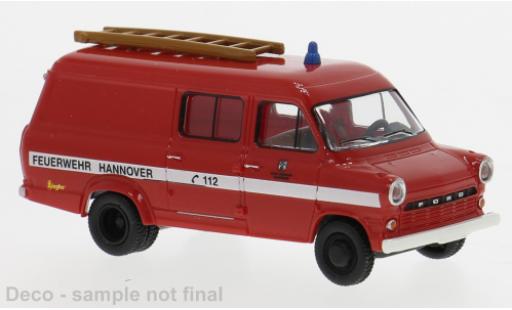 Ford Transit 1/87 Brekina 1970 Feuerwehr Hannover 1:87 miniature