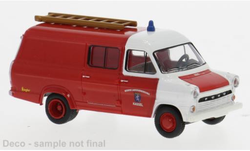 Ford Transit 1/87 Brekina 1970 Hessische Landesfeuerwehrschule 1:87 miniature
