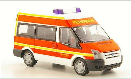 Ford Transit Bus 1/87 Rietze 06 Pompiers Wulfrath miniature