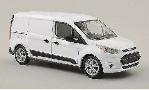 Ford Transit Connect 1/43 Greenlight blanche 2014 miniature