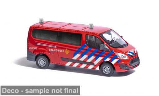 Miniature Ford Transit Custom 2012 Brandweer (NL) 1/87 Busch