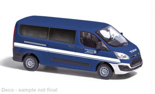 Ford Transit 1/87 Busch Custom Bus 2012 THW F&uuml;rstenfeldbruck 1:87 miniature