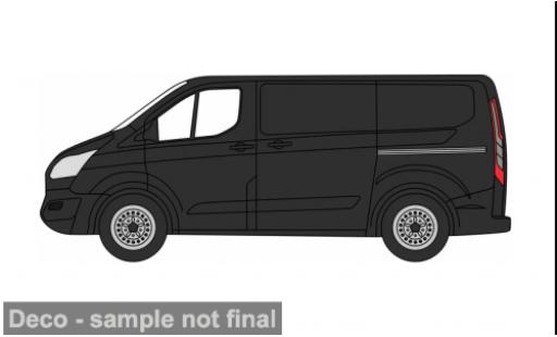 Miniature Ford Transit Custom noire 1/76 Oxford
