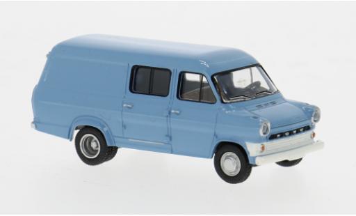 Ford Transit 1/87 Brekina bleue 1970 1:87 miniature