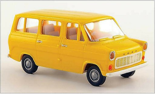 Ford Transit Kastenwagen 1/87 Brekina IIb jaune 1970 miniature