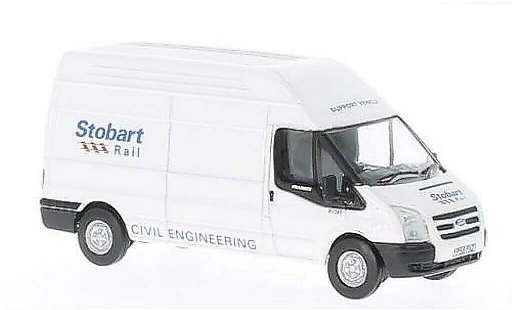 Ford Transit Kastenwagen 1/76 Oxford LWB High Roof Stobart miniature