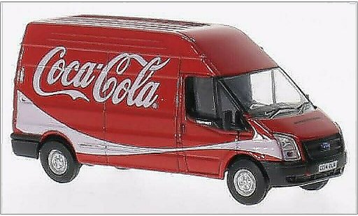 Ford Transit Kastenwagen 1/76 Oxford RHD Coca-Cola miniature