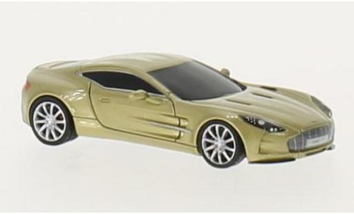 Miniature Aston Martin One 1/87 FrontiArt -77 metallise beige Aston Martin One 1/87 FrontiArt -77 metallise beige miniature