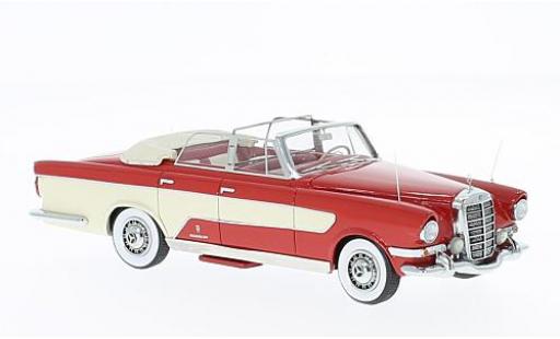 Miniature Mercedes 300 1/43 Matrix Ghia C rouge 1:43 Mercedes 300 1/43 Matrix Ghia C rouge 1:43 miniature