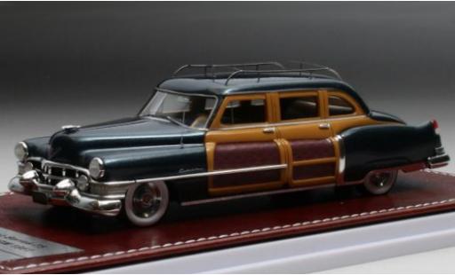 Miniature Cadillac Series 75 1/43 GIM   Great Iconic Models Schwartz metallise verte/Holzoptik 1951 MGM Cadillac Series 75 1/43 GIM   Great Iconic Models Schwartz metallise verte/Holzoptik 1951 MGM miniature